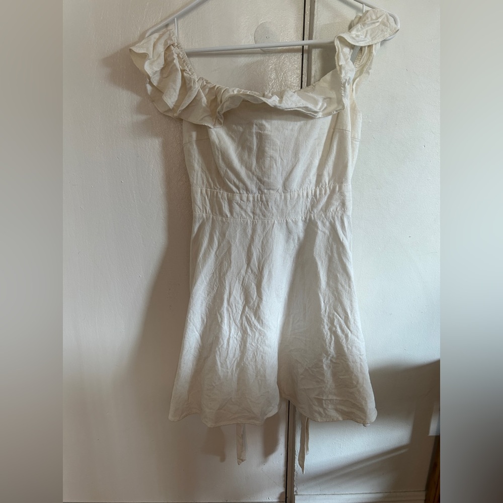 Off-white, Off the shoulder Dress